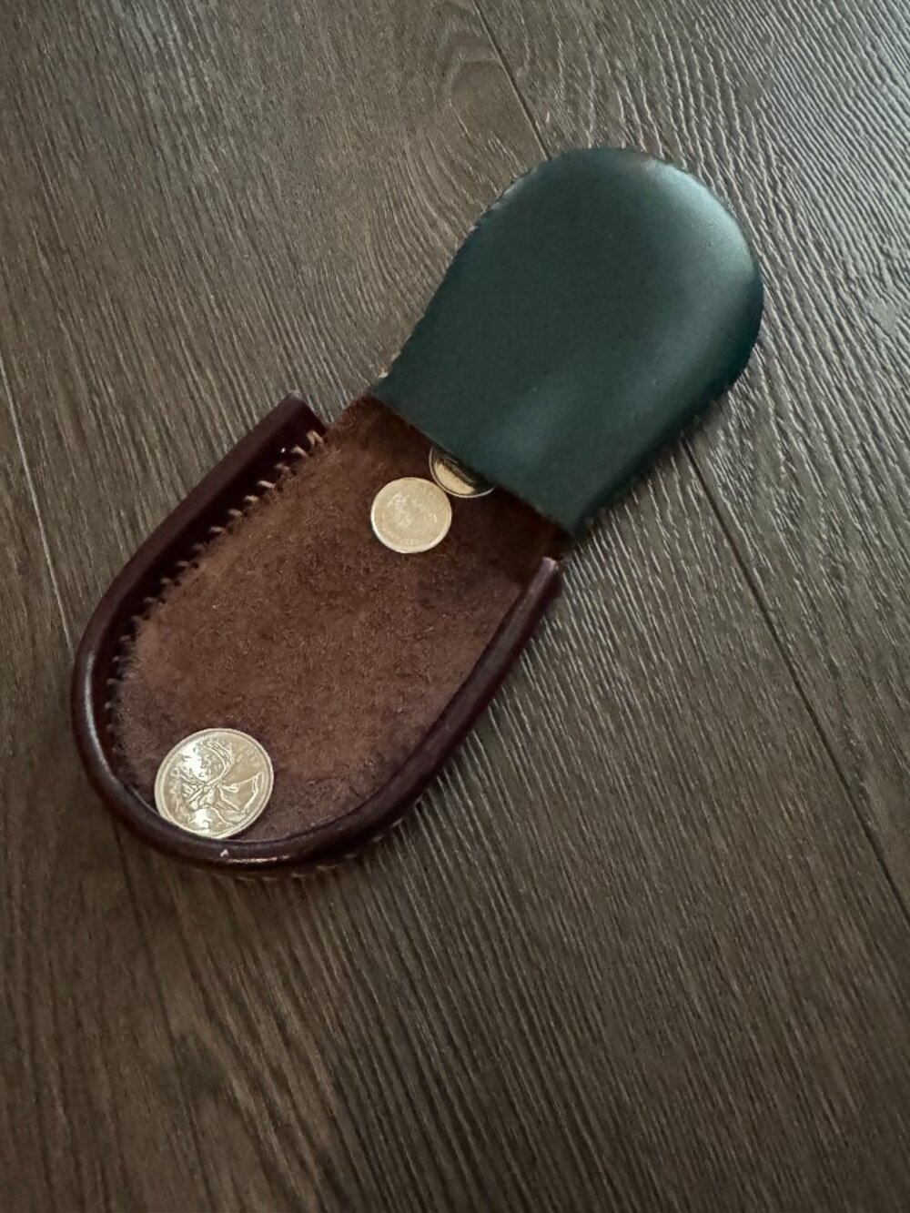 horse shoe shaped coin purse